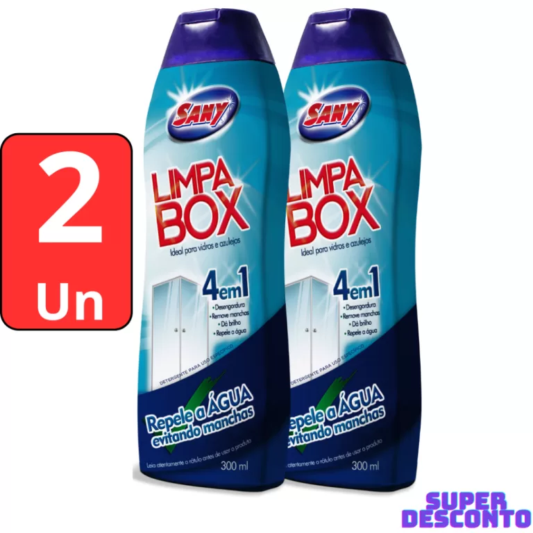 Kit limpa box 2 UNIDADES