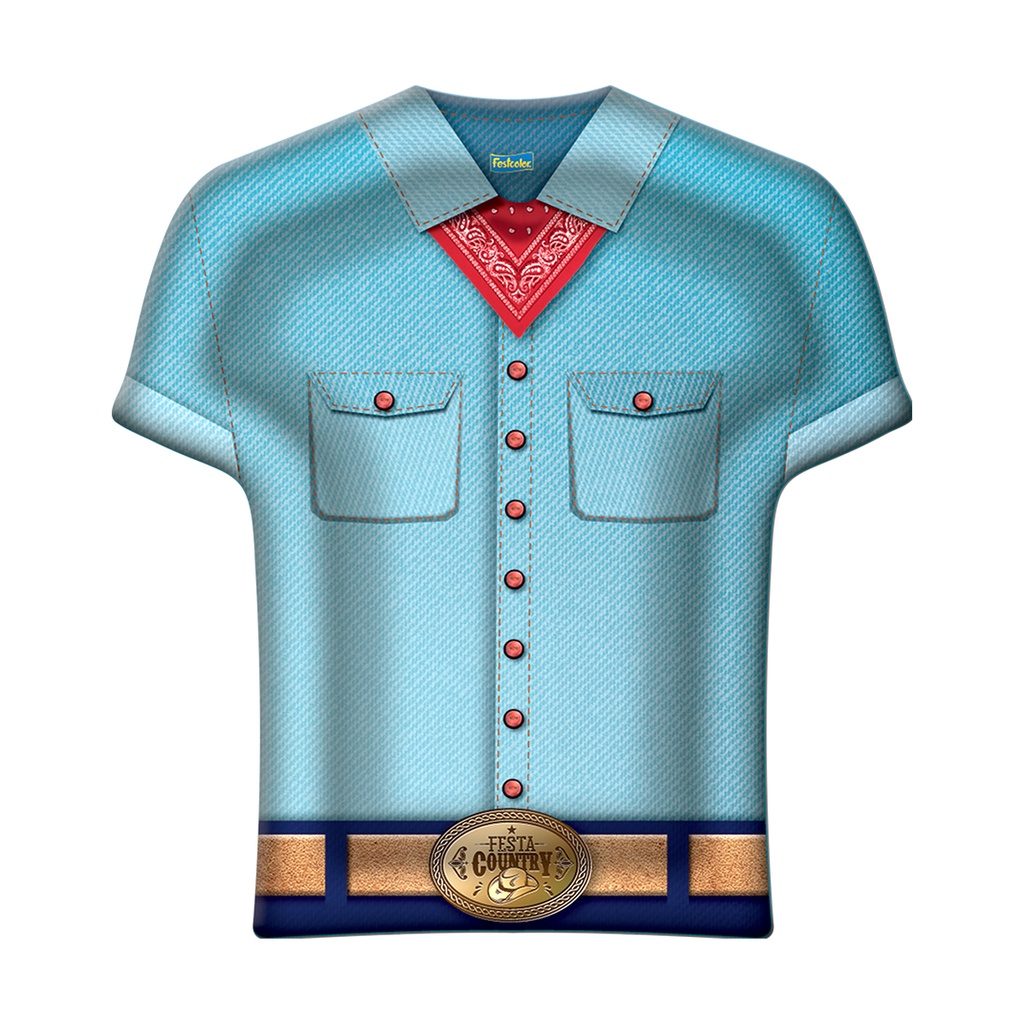 Bandeja Camisa Festa Country Festcolor 8und