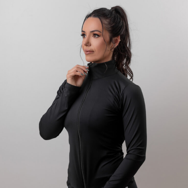 jaqueta agasalho feminina esportiva para treinos c