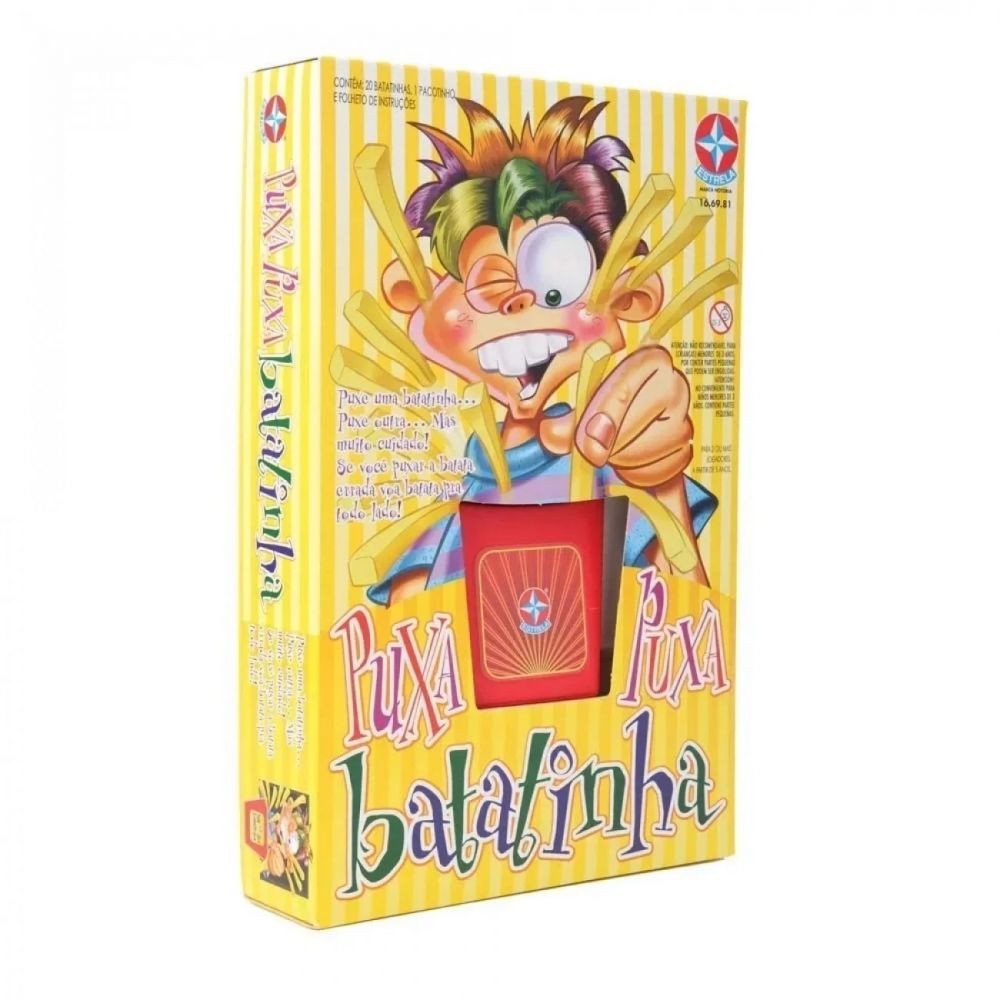 Kit Jogo Puxa Puxa Batatinha + Imitatrix – Estrela – Original