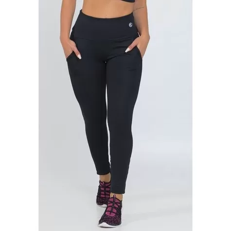Legging Bolso – Zero Transparência Alta Com