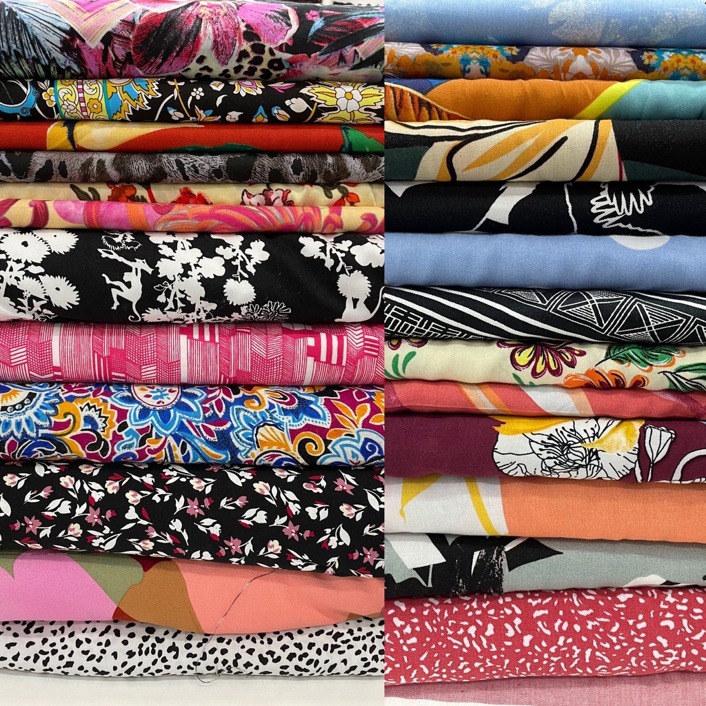 Tecido 100% Viscose Estampado Vestido, calça, blusa (LEIA A DESCRIÇÃO E ORIENTAÇÃO DE COMPRA)