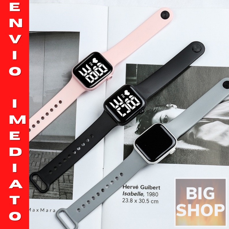 Relógio Digital MI led 5 a prova dágua UNISSEX /MASCULINO / FEMININO