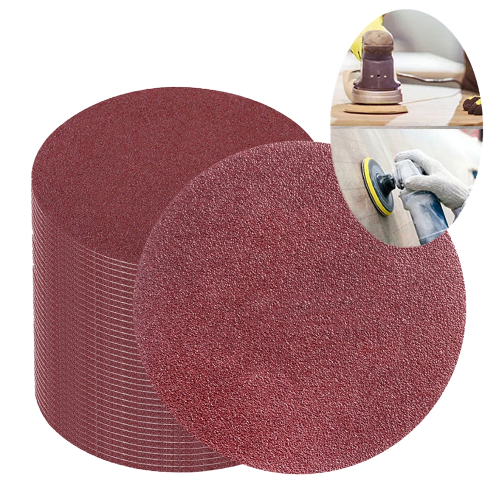 10 Lixa Orbital Parede Madeira Massa Corrida Para Lixadeira Furadeira Velcro