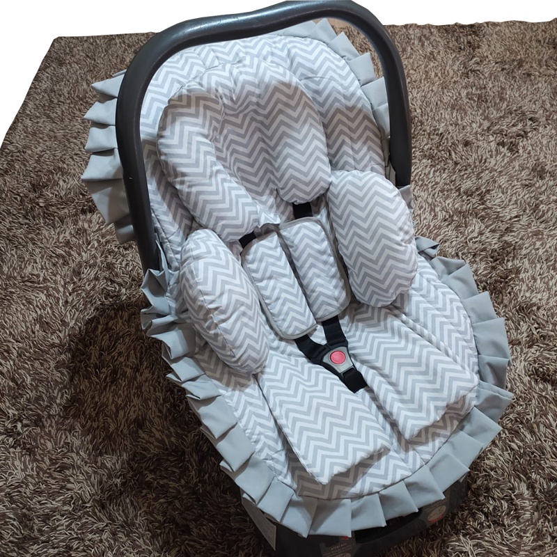 Apoio para Bebê Conforto com Enchimento Anti Alérgico Super Macio em