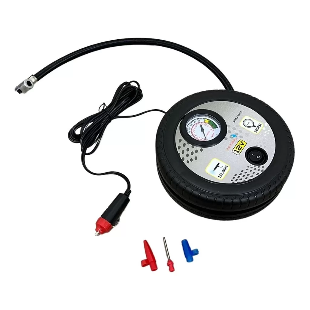 MINI COMPRESSOR DE AR AUTOMOTIVO 260PSI 15L/MIN IWMCA26015