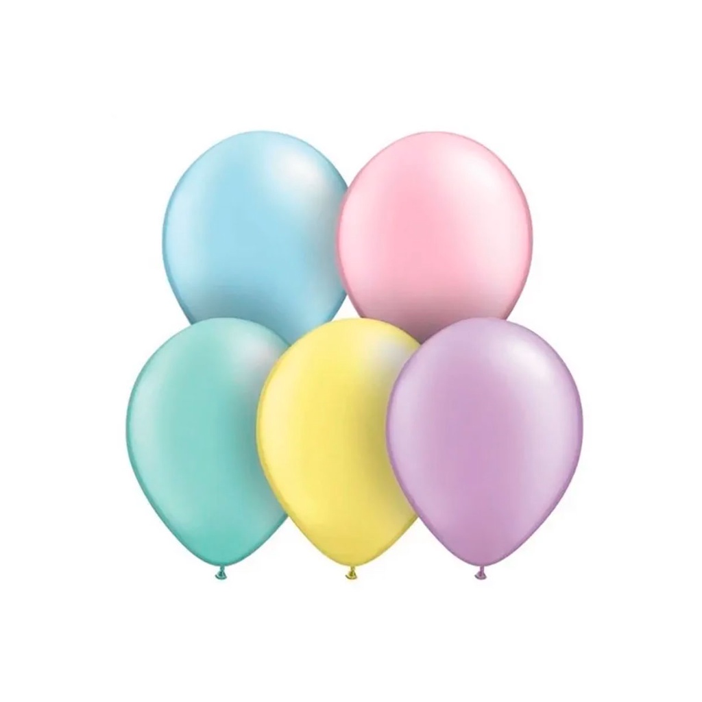 Balão 5 Polegadas Redondo Candy Balões Joy 50und