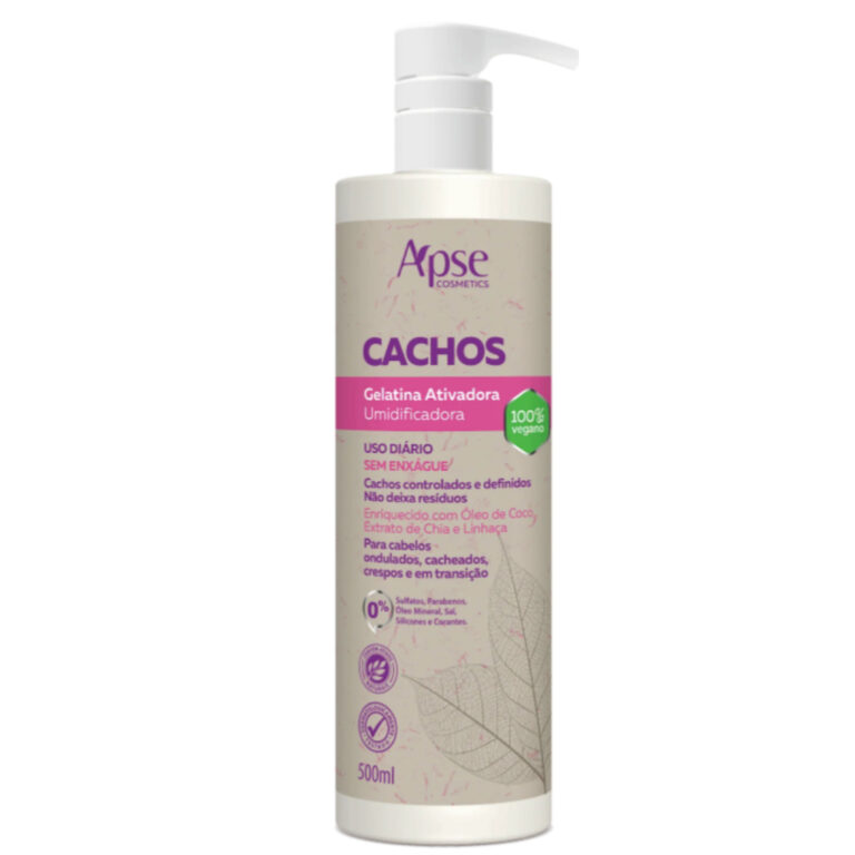 Gelatina Ativadora E Umidificadora De Cachos 500ml