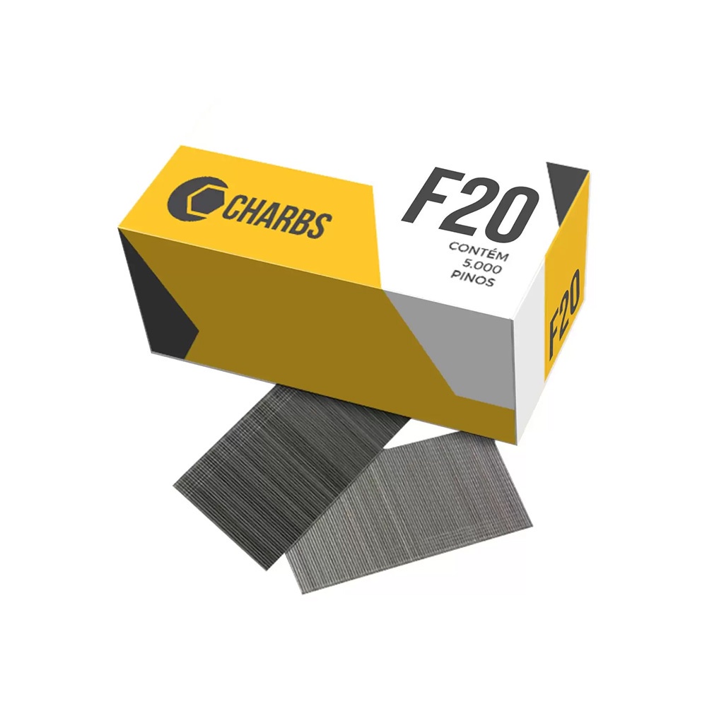 Jogo de Pinos F20 para Pinadores com 5.000 unidades Charbs