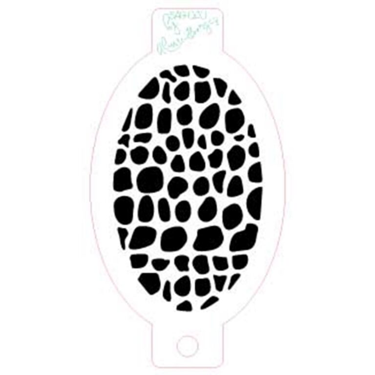 Stencil Textura Monstro