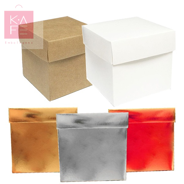 Caixa Cubo P 6x6x6cm Kafe Embalagens