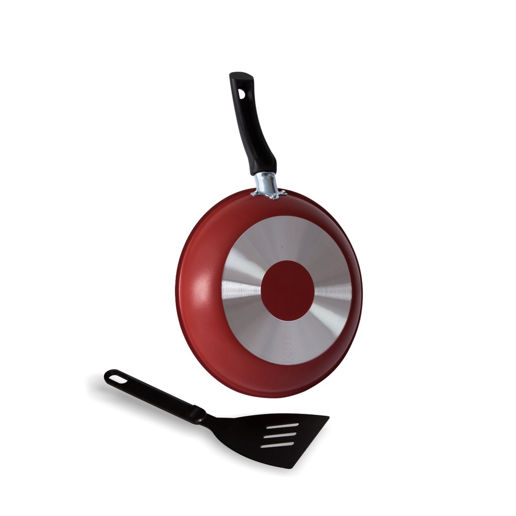 Frigideira Antiaderente Teflon 5 Camadas Antiaderente Com Espátula