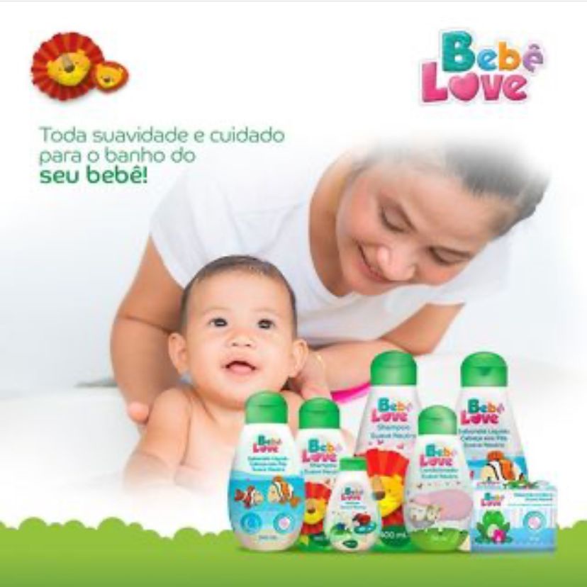 Linha Bebe Love Nutriex Cuidados – Selecione Nas Variações