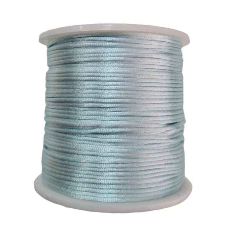 Fio de Seda – Azul Bebê – 1mm –