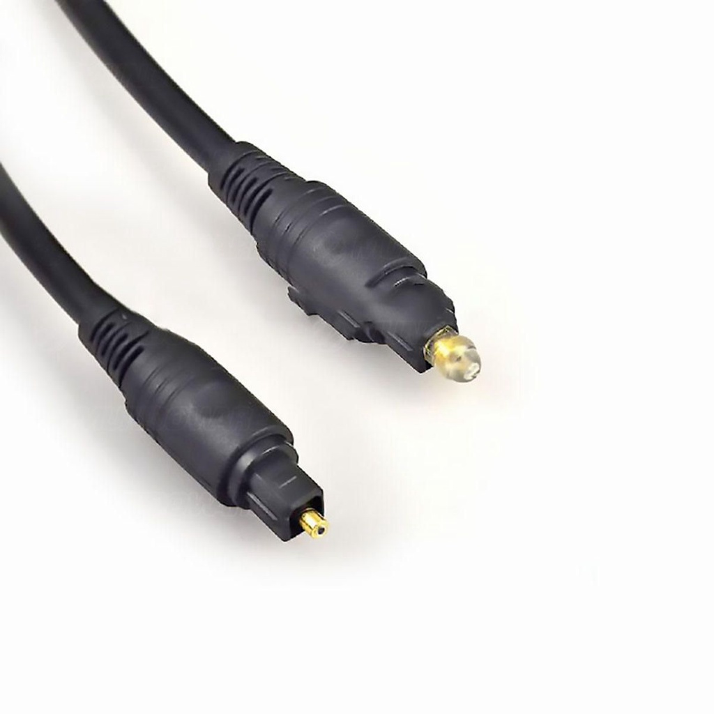 Cabo Óptico para Áudio Digital OD4.0 Toslink com 2 metros Preto Exbom CBX-OAG20