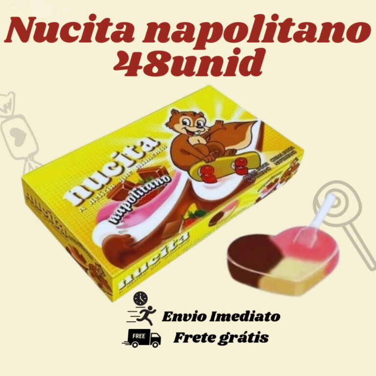 Nucita napolitano 48 unidades bicolor