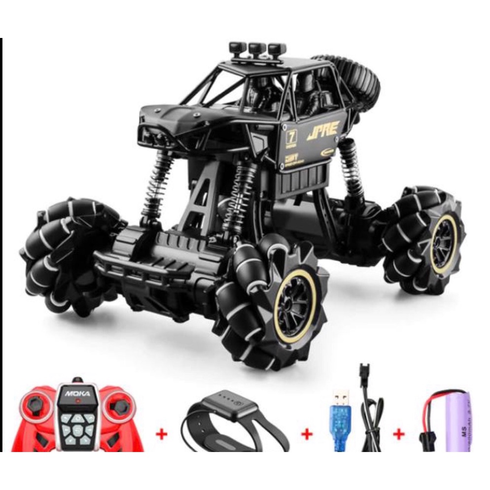 carro de Controle Remoto Off Road 4×4 de 28 Cm com Controlador Remoto