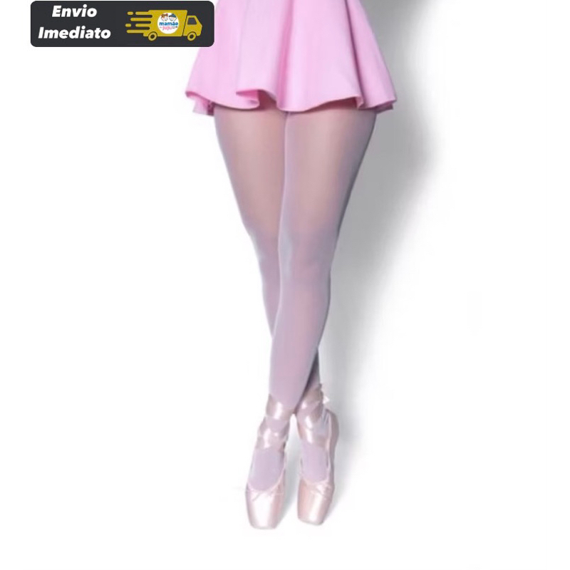 Meia Calça Ballet Balé Adulto e Infantil com Pé – Fio 40 – Modelo Premium