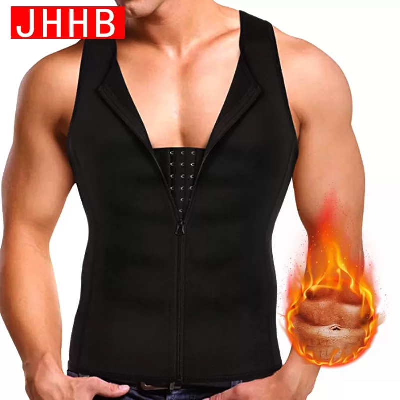 Cinta Modeladora Masculina De Compressão/Corpete/Alça Para Modelar O Corpo/Cintura/Tribreado/Queima