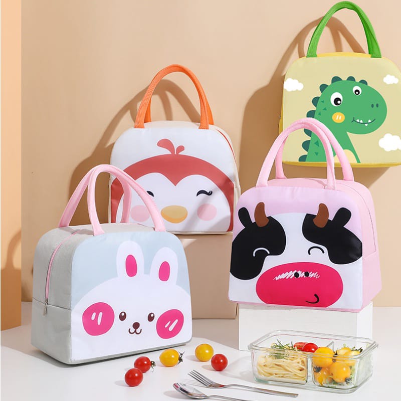 Bolsa Térmica Lancheira Bichinhos Infantil Cooler