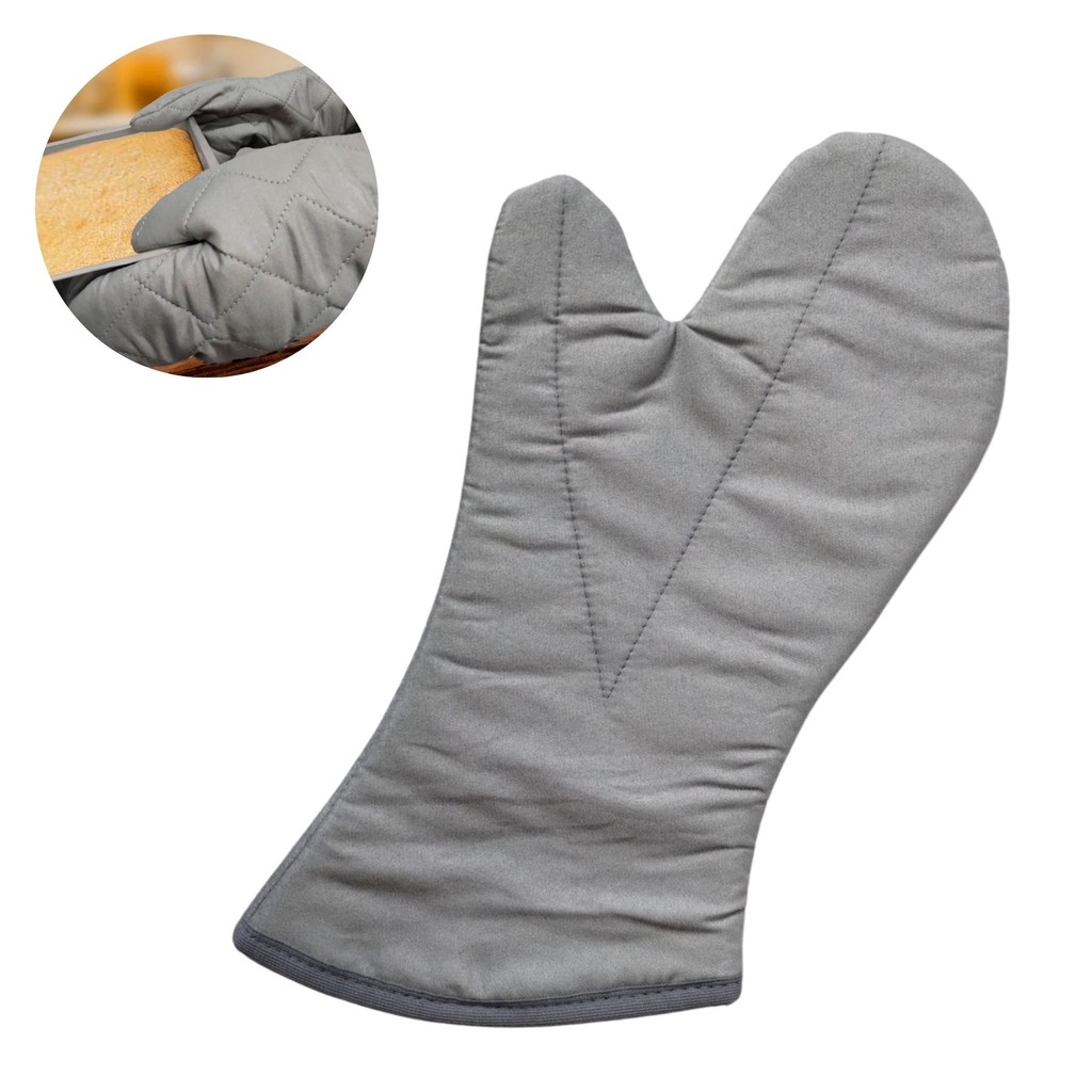 Luva Térmica de Cano Longo 35cm Utensílios de Cozinha