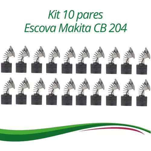 Escova De Carvao Esmerilhadeira Makita Cb204 GA702