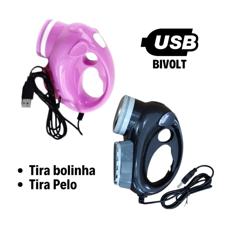 Papa Bolinha Bolinhas e Pelos Elétrico  USB Bivol