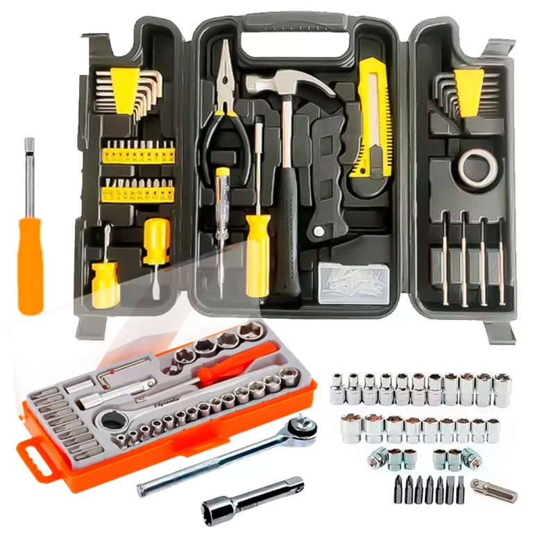 Kit Jogo Ferramentas 240 Pecas Semiprofissional Ma