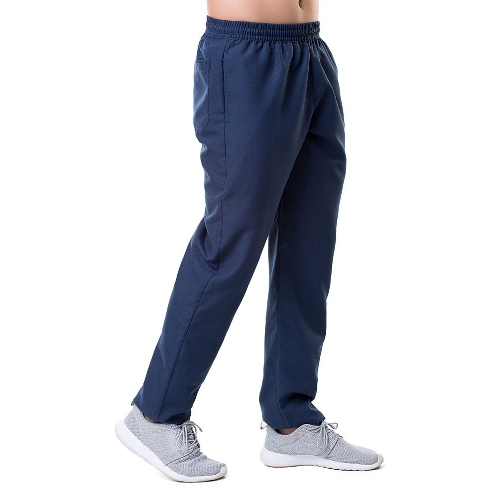 Calça Tactel Infantil e Adulto Masculina Inverno Azul Elite Escola