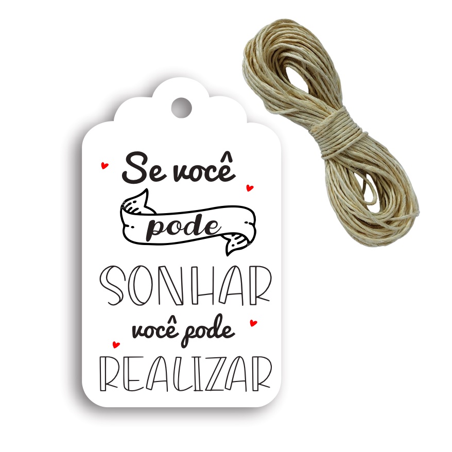 30 Un Tag / Etiqueta Couchê Gratidão + Brinde 120 Lacre De Sacola