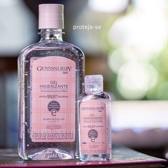 GIOVANNA BABY ALCOOL GEL HIGIENIZANTE 70% PERFUMAD