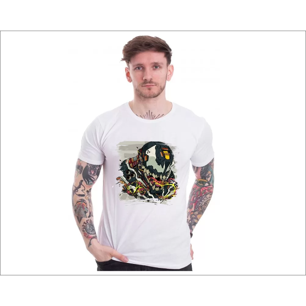 Camisas Personalizada Geek Venom Estampa Em Alta Qualidade E Durabilidade Anti-pilling 100% Poliéste