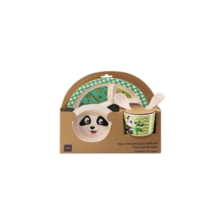 Jogo de Refeição Infantil Panda – Yangzi