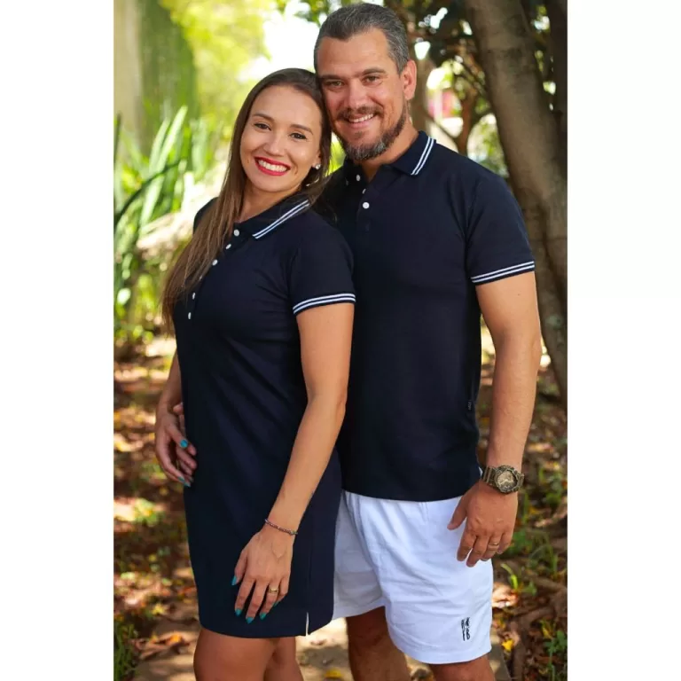 NAMORADOS > Kit 02 Peças Camisa + Vestido Polo