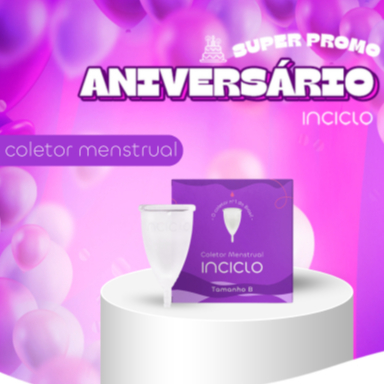 Coletor Menstrual Inciclo Reutilizável Silicone C