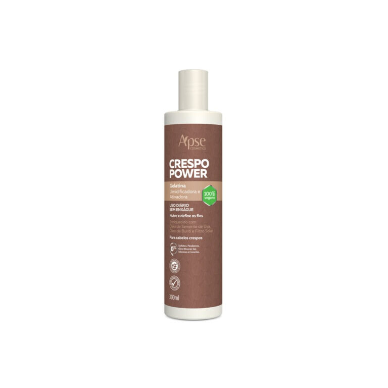 Gelatina Ativadora E Umidificadora Crespo Power 30