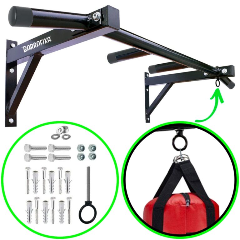 Barra Fixa Parede Musculação Pull-up Pegada Neut