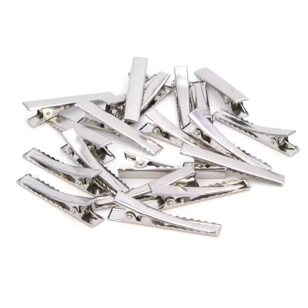 Presilha bico de pato para cabelo e penteados. Acessório kit trancista trança nago box braids