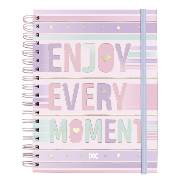 Caderno Smart Universitário Enjoy c/Folhas Tira e