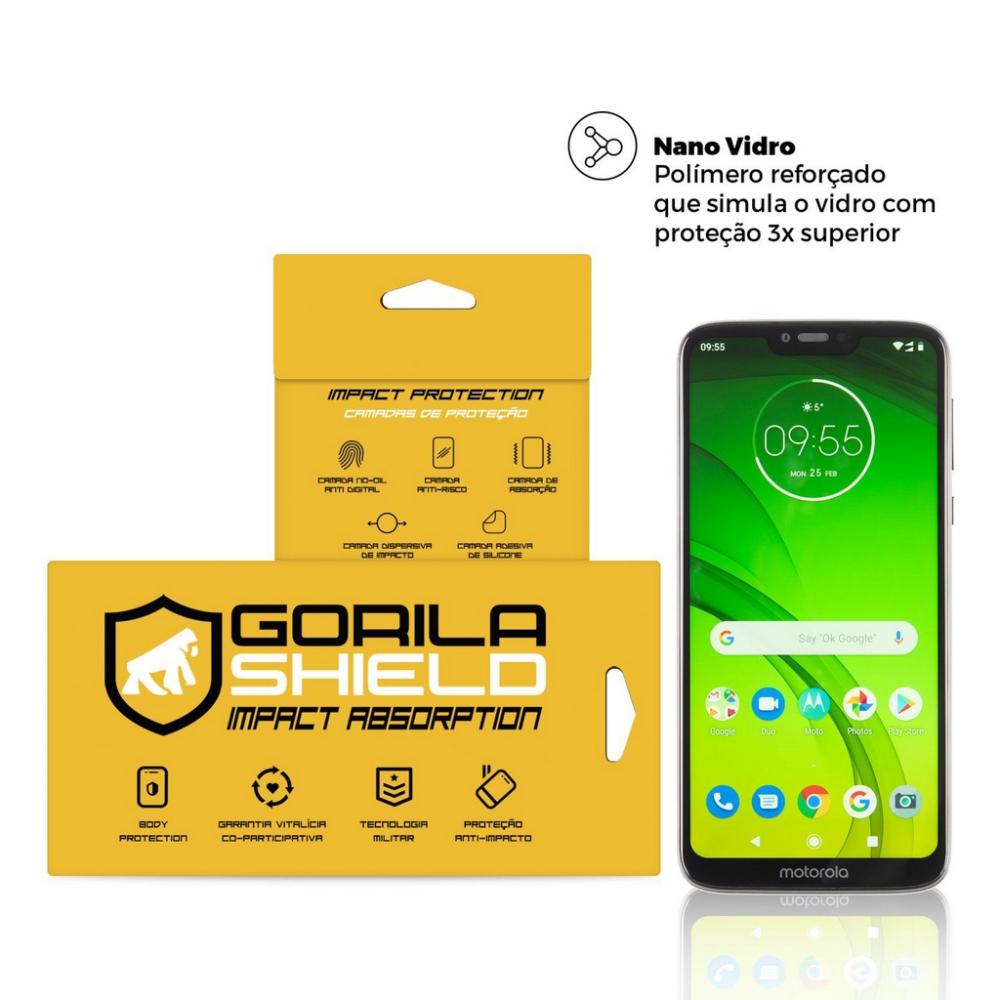 Película de Nano Vidro para Motorola Moto G7 Power – Gorila Shield