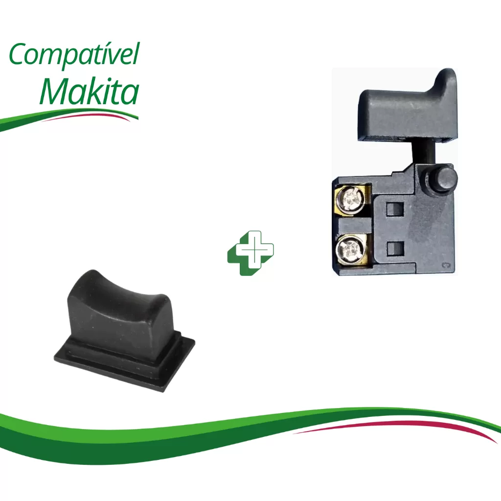 Interruptor (gatilho) Serra Mármore + Capa Protetora 4100 Nh
