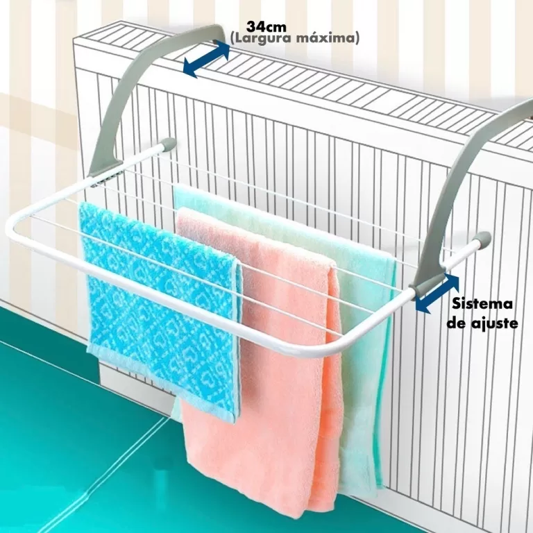 Varal Portátil Para Apartamento Secador De Roupas