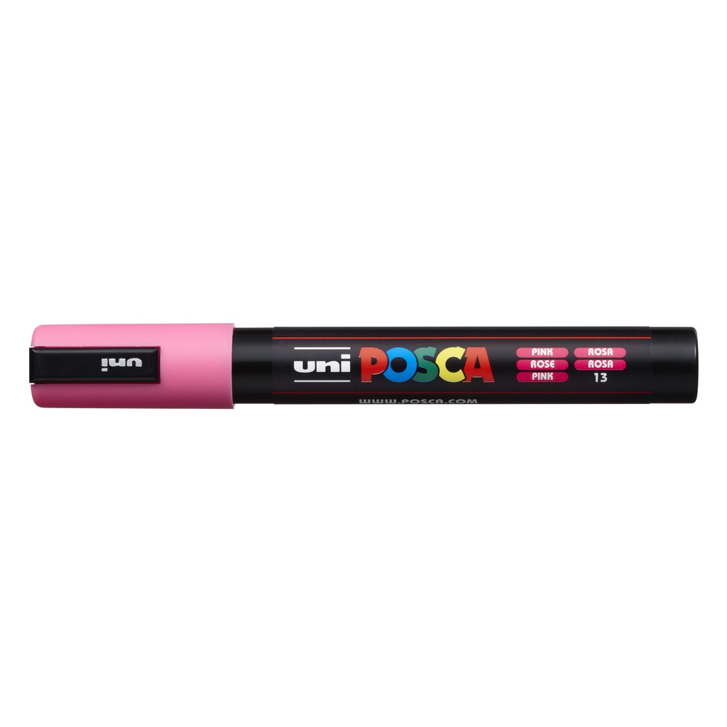 Caneta Posca Pc-5m Ponta 2,5mm Rosa – Uniball
