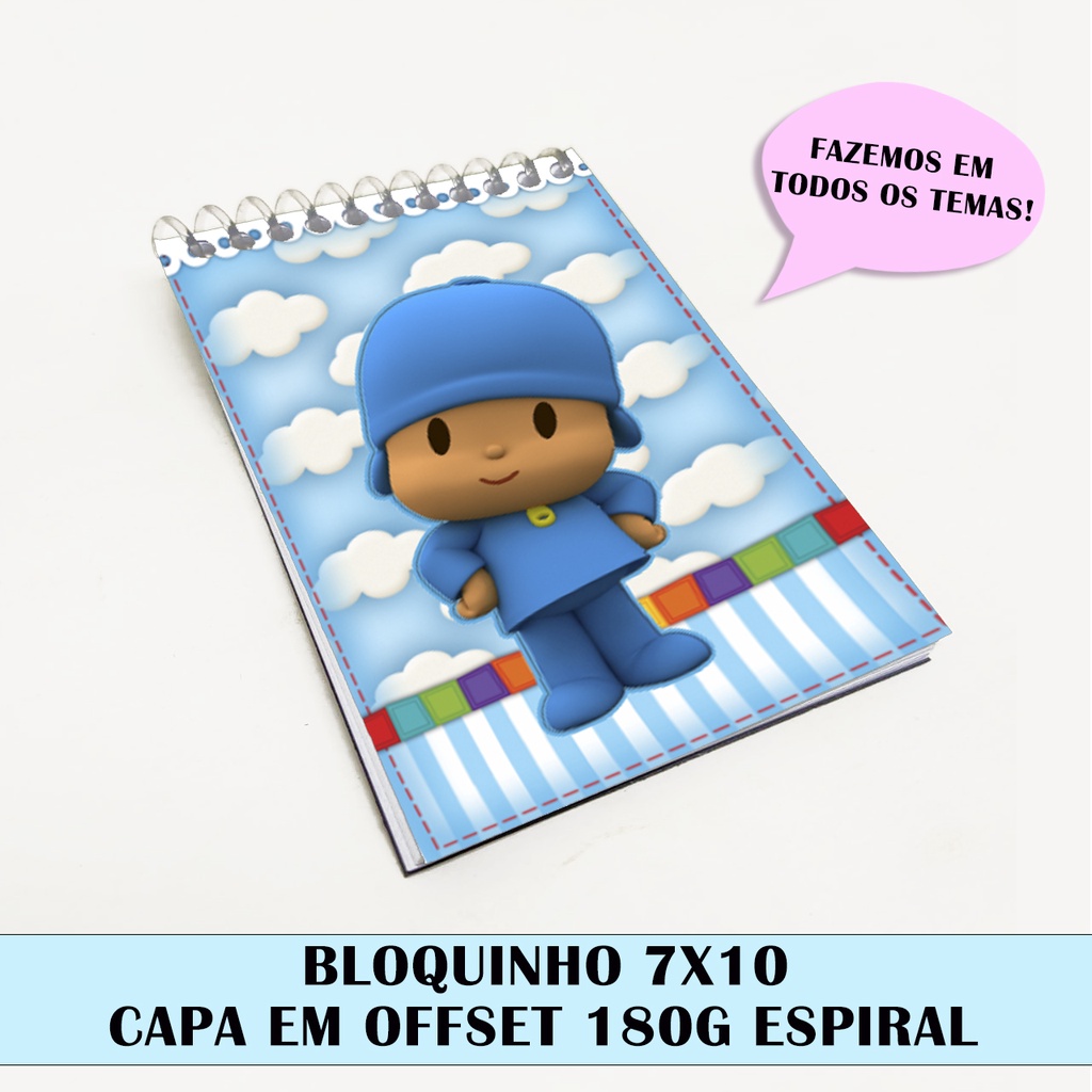 Bloquinho pocoyo