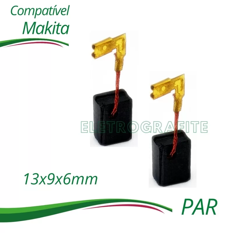 Escovas De Carvao Eletrografite Esmerilhadeira CB-459 Ga-4530 – PAR