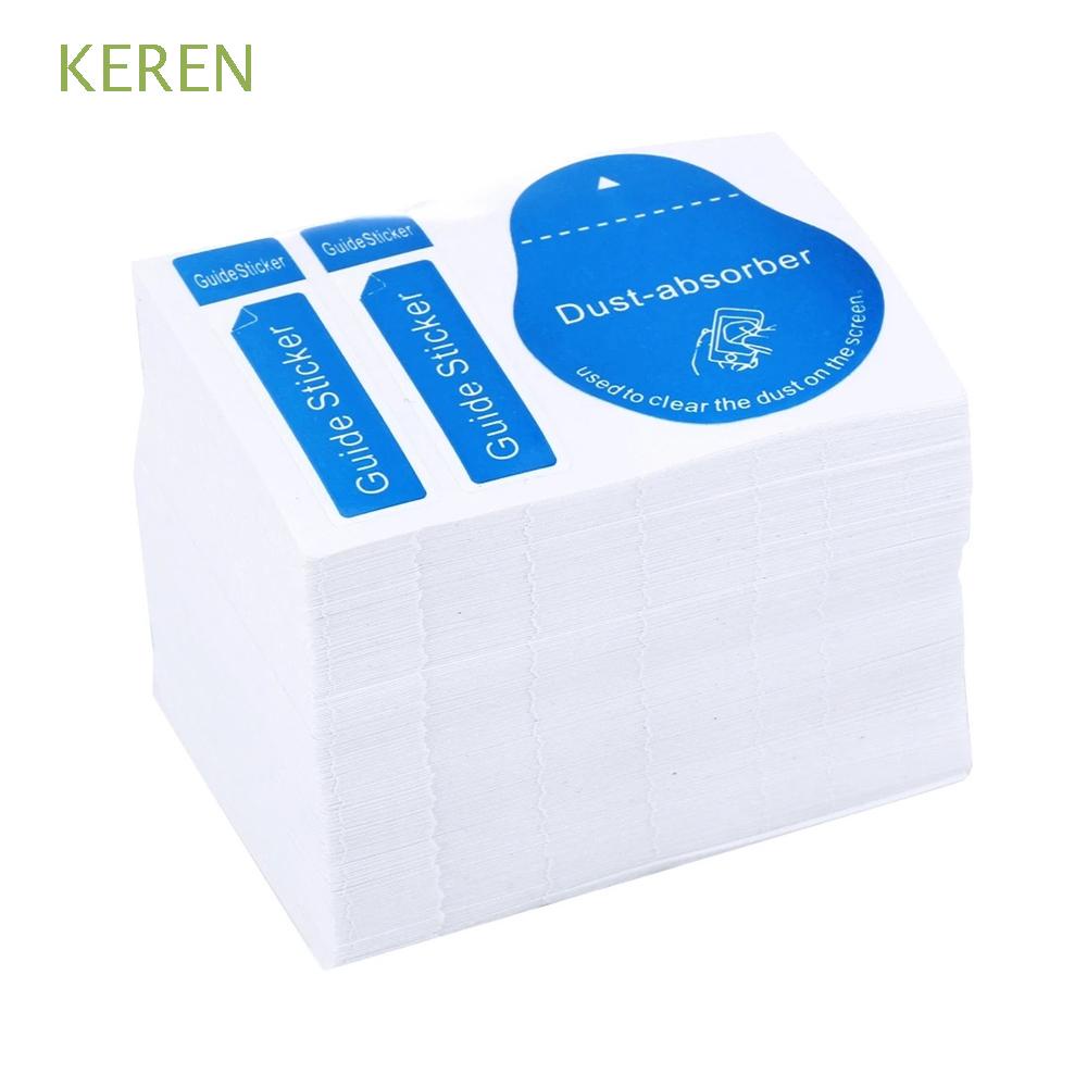 KEREN Adesivo De Guia De Vidro Para Lentes De Câmera/PC/Antibaber/Removedor De Poeira/Limpeza De Tel