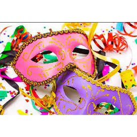 Adesivo Mascara de Carnaval 25×25
