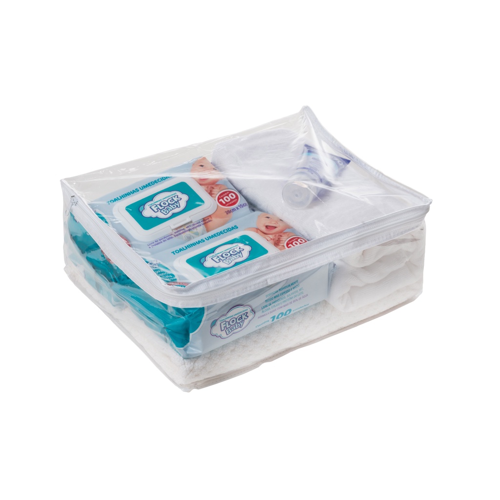 Kit 5 Organizador De Mala Para Viagem Necessaire De Pvc
