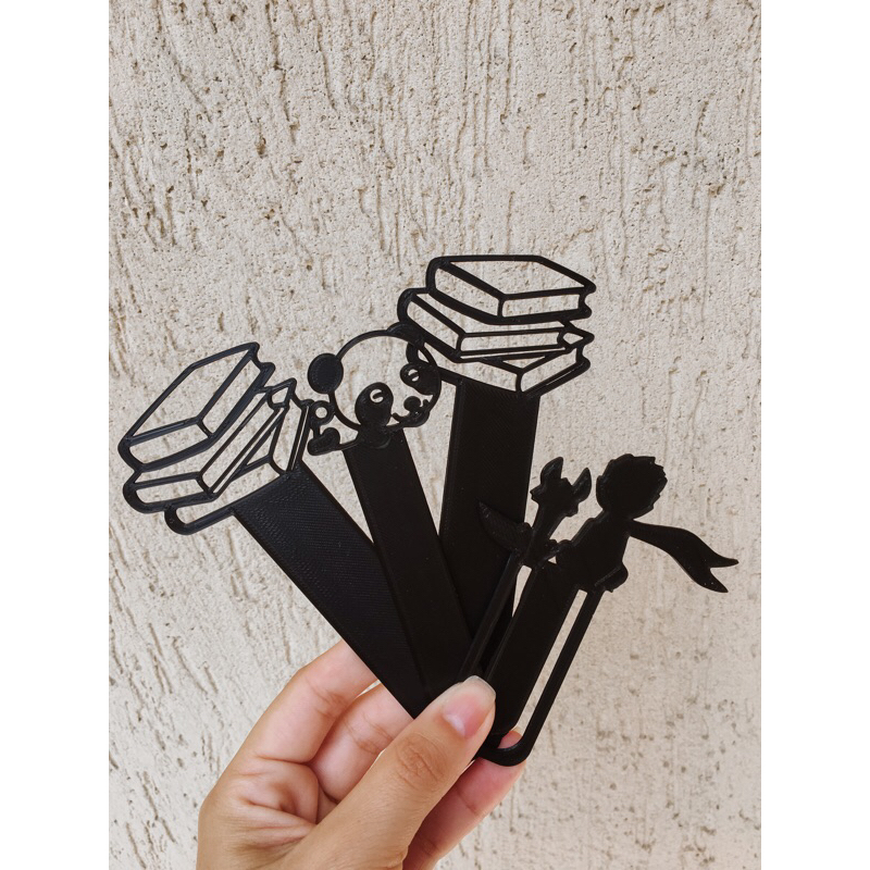 MARCADOR DE PÁGINA BOOKMARK PERSONALIZADO IMPRESSÃO 3D