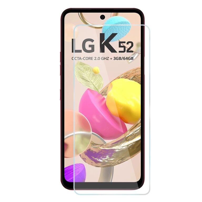 Pelicula Vidro + Pelicula De Camera LG K52 K420BMW